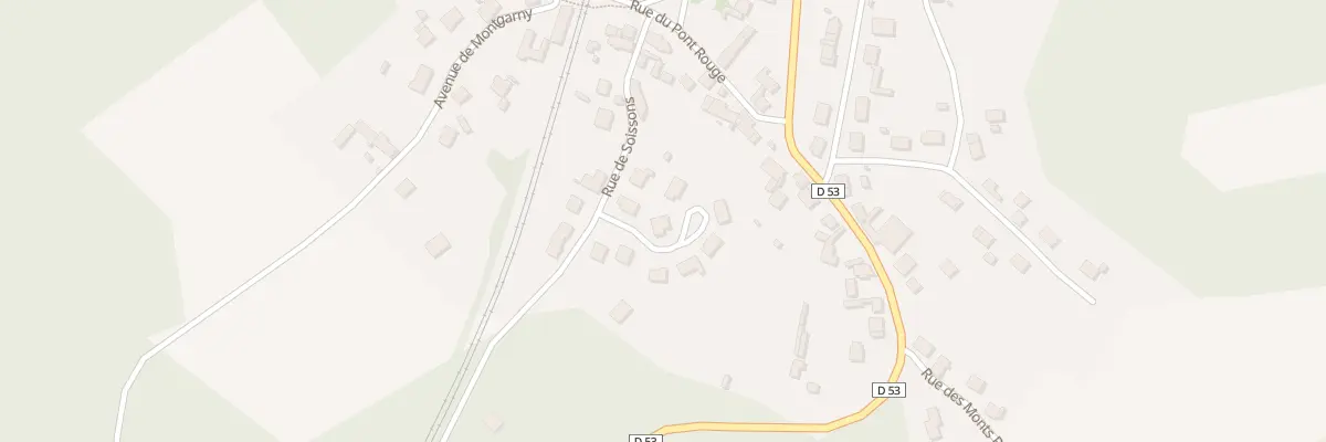 Plan du 8 Rue de Derrière les Clos à Margival