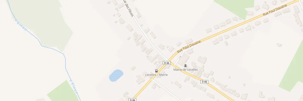 Plan du 3517 Rue des Fèves à Lecelles