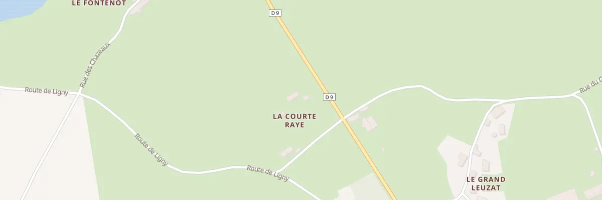 Plan du 129 La Courte Raye à Saint-Benin-des-Bois