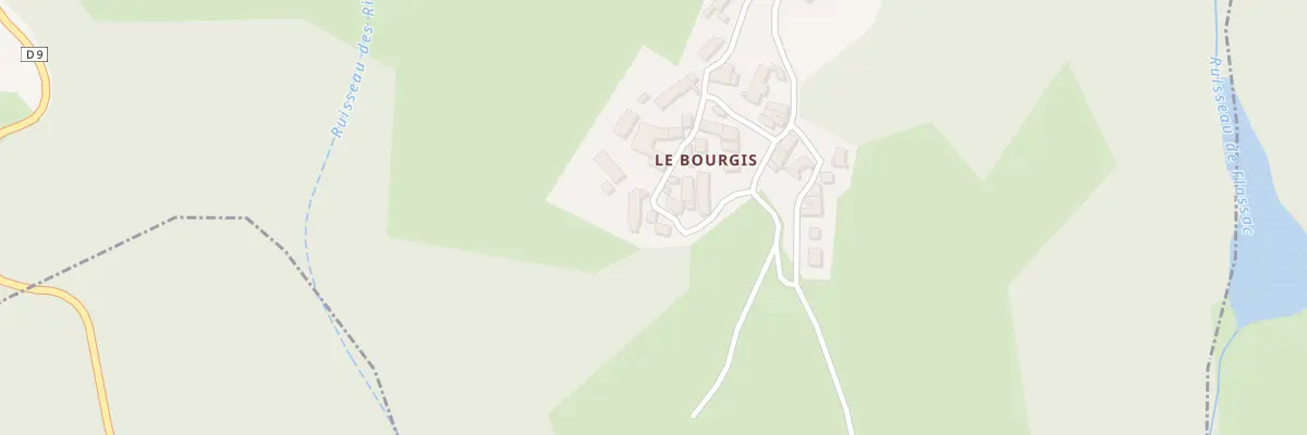 Plan du 5001 Le Bourgis à Isserteaux