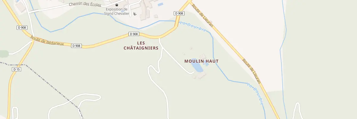 Plan du 5056 Moulin Haut à Villeneuvette