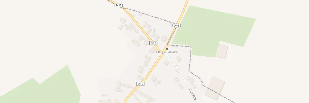 Plan du 53 Rue du Général Leclerc à Clary