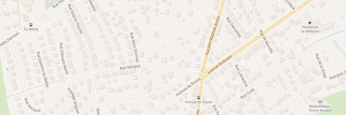 Plan du 7 Rue Sevigne à Bellerive-sur-Allier