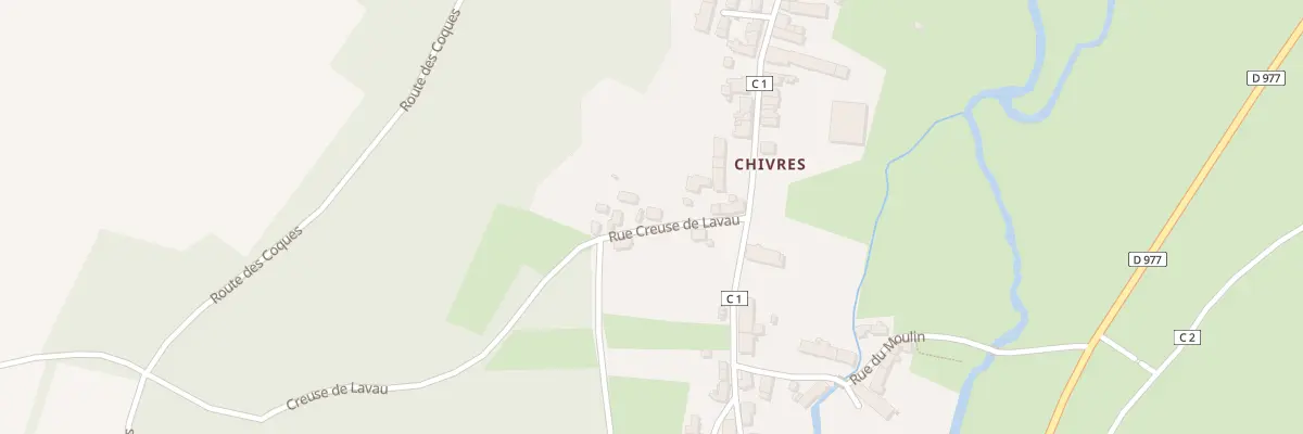 Plan du 161 Chivres à Courcelles