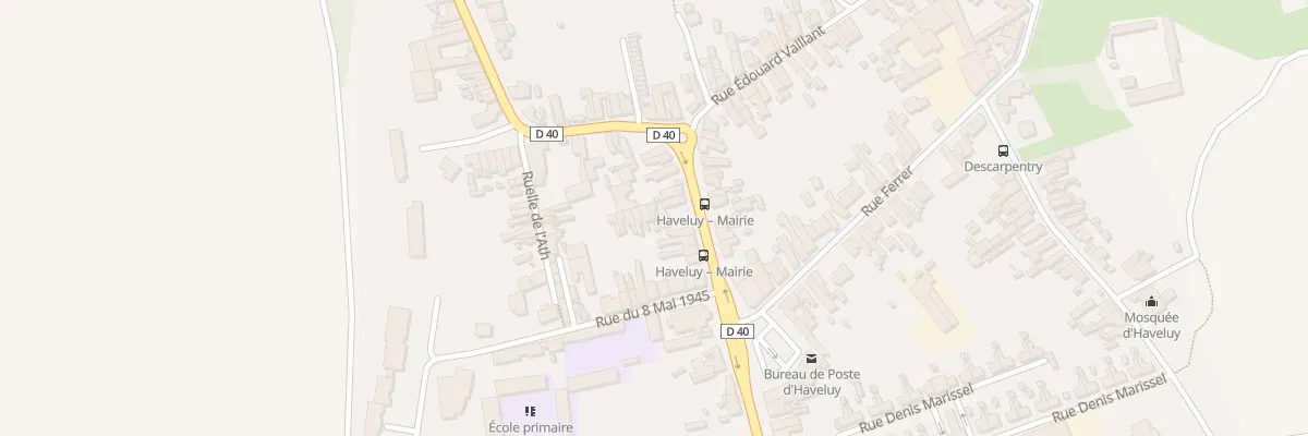 Plan du 119A Rue Jean Jaurès à Haveluy