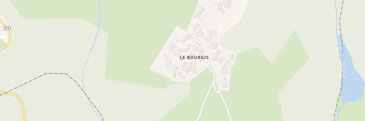 Plan du 5402 Le Bourgis à Isserteaux