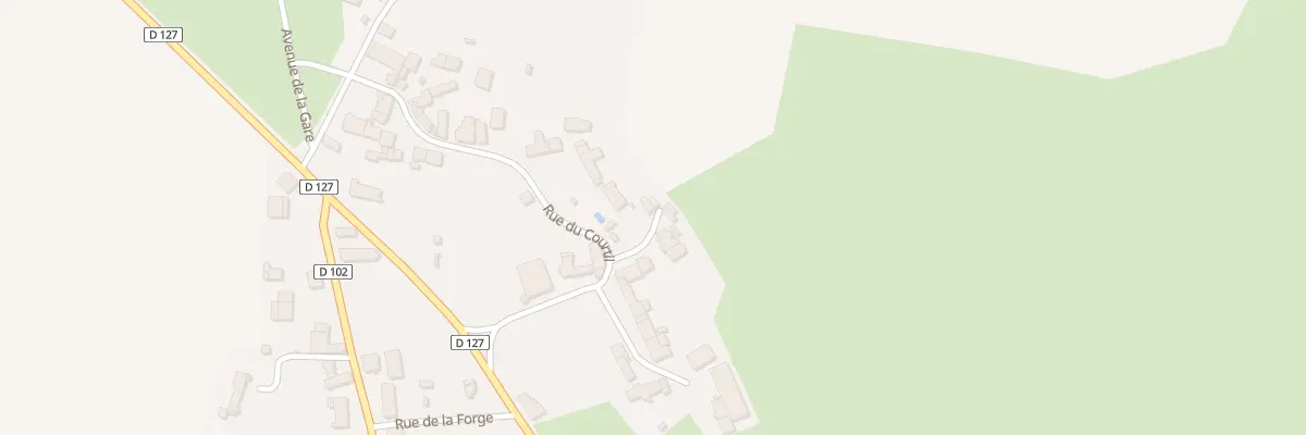 Plan du 53 Le Bourg à Corvol-d’Embernard