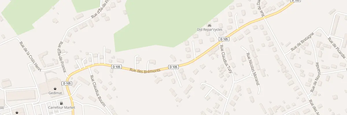 Plan du 50 Rue des Brémonts à Varennes-sur-Allier