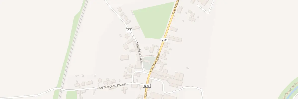 Plan du 2 Rue de la Gare à Croix-Fonsomme