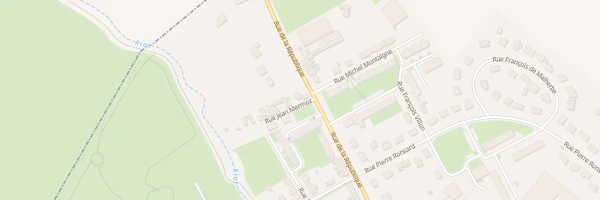 Plan du 205B Rue de la République à Caudry