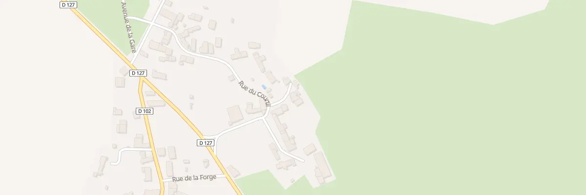 Plan du 50 Le Bourg à Corvol-d’Embernard