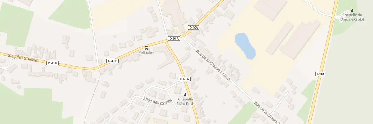 Plan du 3 Rue Fernand Pelloutier à Hasnon