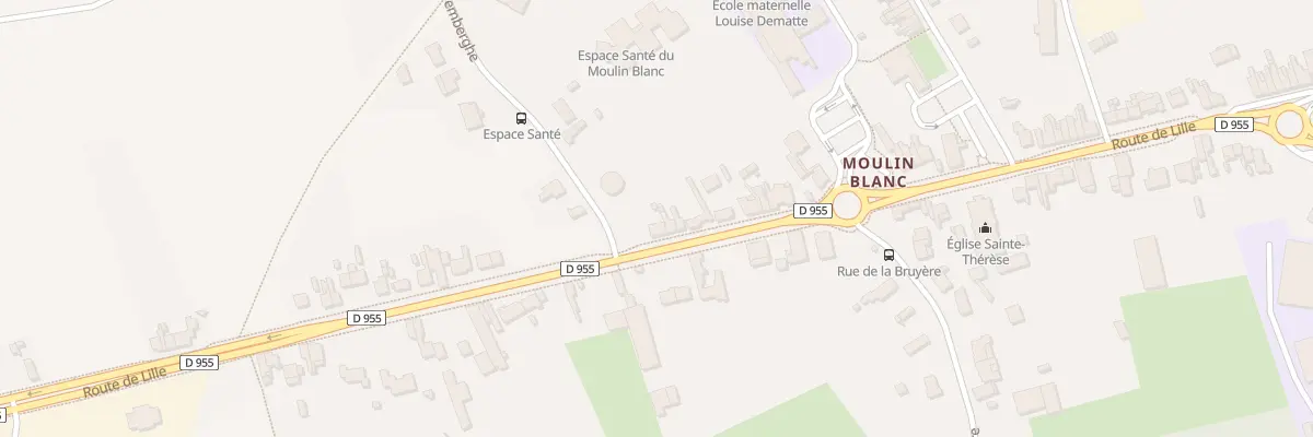 Plan du 426 Rte de Lille à Saint-Amand-les-Eaux
