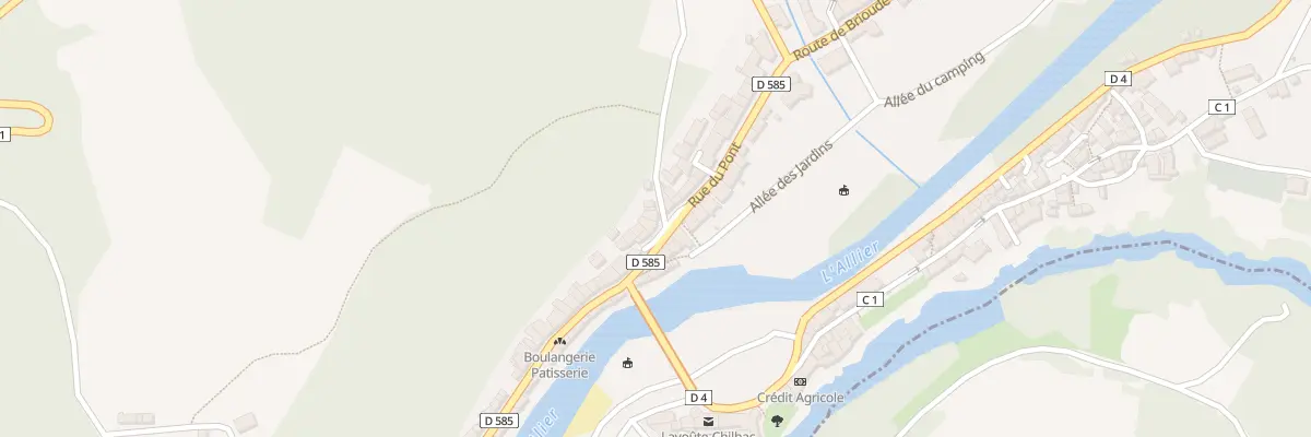 Plan du 5166 Le Bourg à Lavoûte-Chilhac