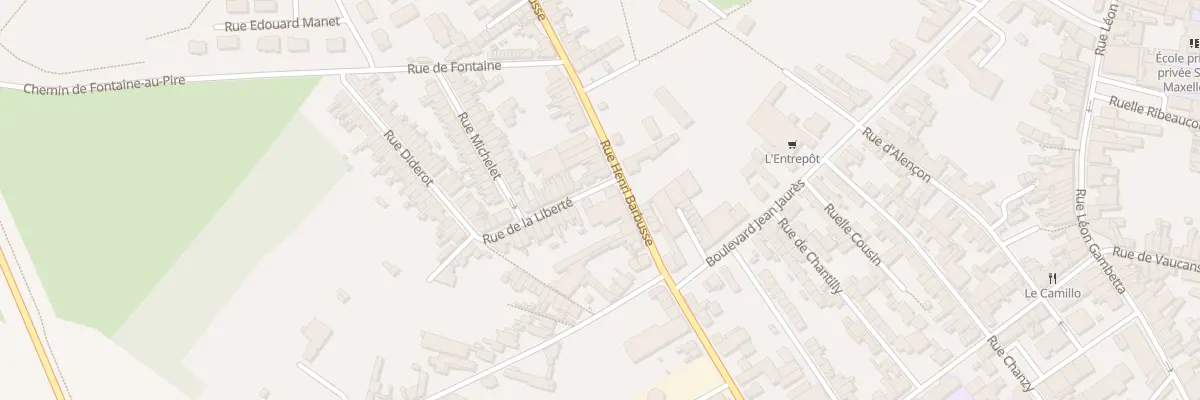 Plan du 161 Rue Henri Barbusse à Caudry