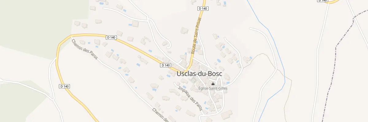 Plan du 2 Imp de la Vierge à Usclas-du-Bosc