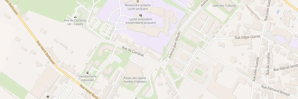 Plan du 74B Rue de Cambrai à Caudry