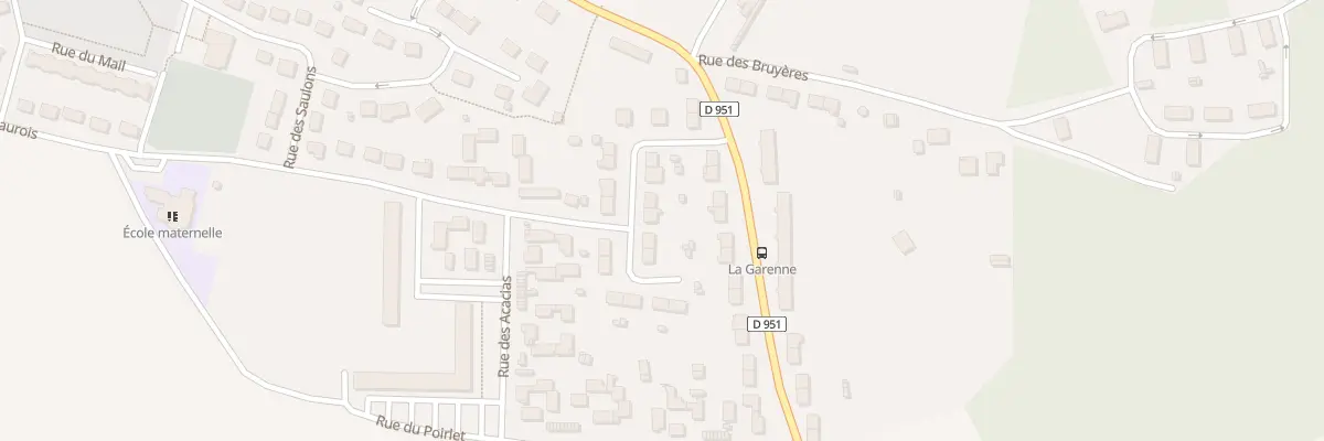 Plan du 117 Rue de la Garenne à Venizel