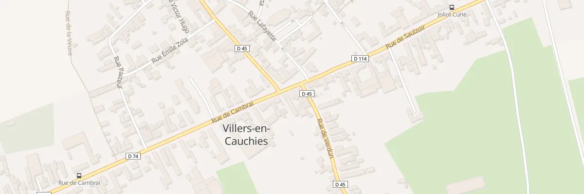 Plan du 3 Rue de Cambrai à Villers-en-Cauchies