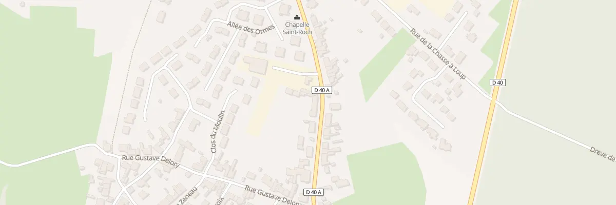 Plan du 6 Rue Fernand Pelloutier à Hasnon