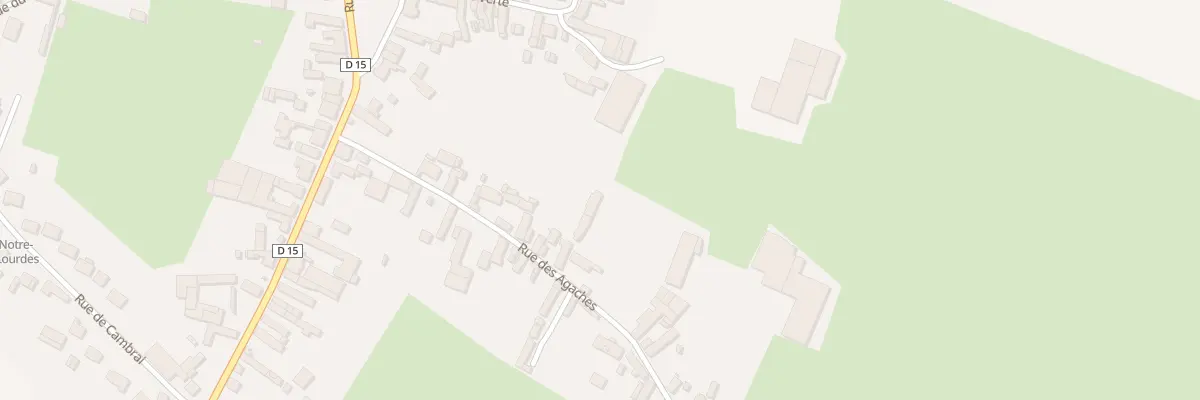 Plan du 19 Rue des Agaches à Clary