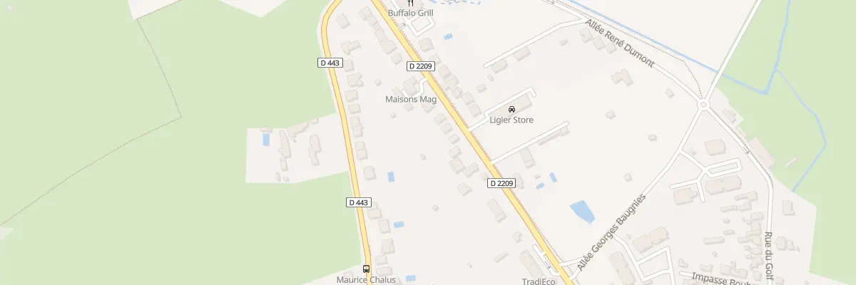 Plan du 121 Av de Vichy à Bellerive-sur-Allier