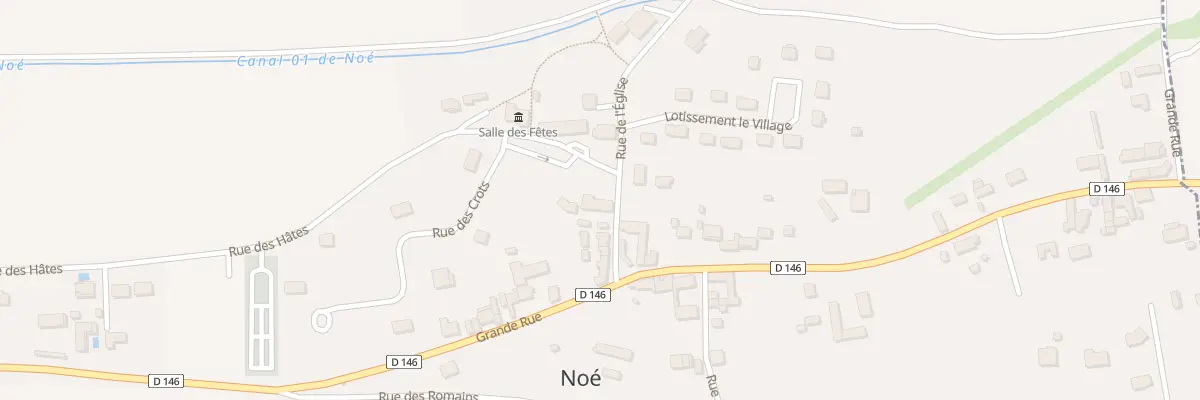 Plan du 7 Rue de l’Eglise à Noé