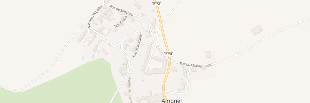 Plan du 2 Rue de Soissons à Ambrief