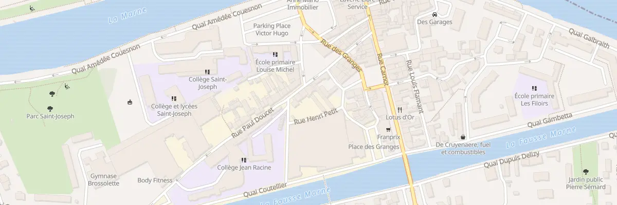 Plan du 20 Rue Paul Doucet à Château-Thierry