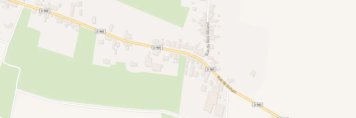 Plan du 40 Rue de Bohain à Prémont