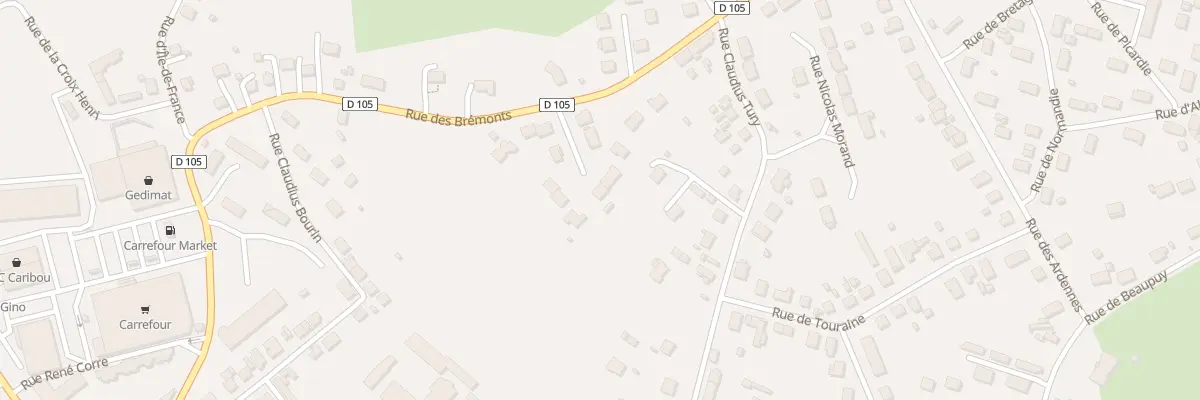 Plan du 12 Rue de Provence à Varennes-sur-Allier