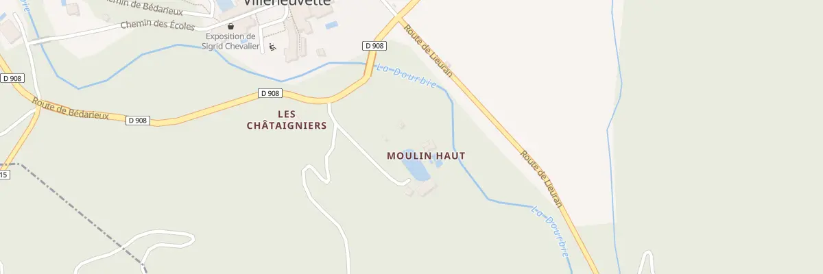 Plan du 5056B Moulin Haut à Villeneuvette