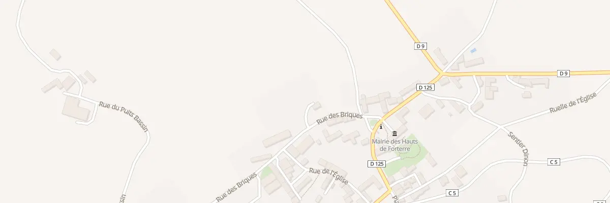 Plan du 19 Rue des Briques aux Hauts de Forterre