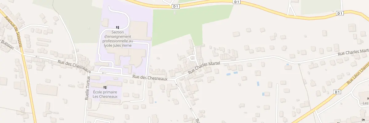 Plan du 17 Rue Charles Martel à Château-Thierry