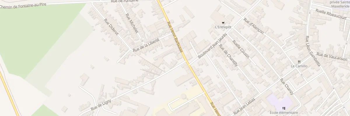 Plan du 4 Rue de Ligny à Caudry