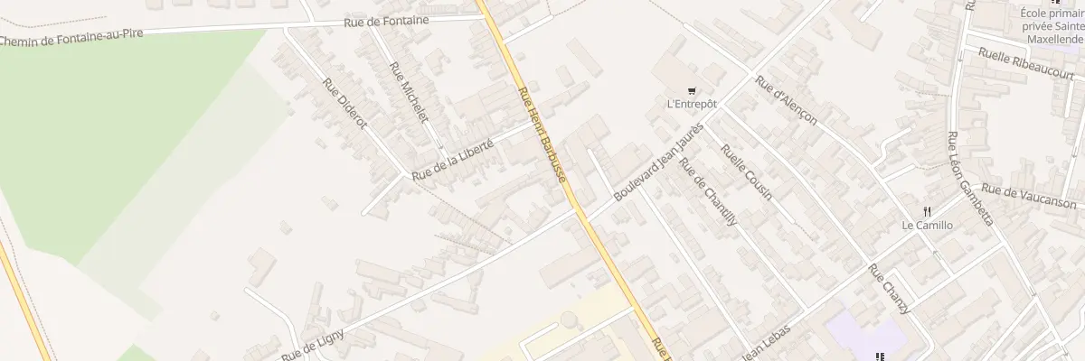 Plan du 151 Rue Henri Barbusse à Caudry