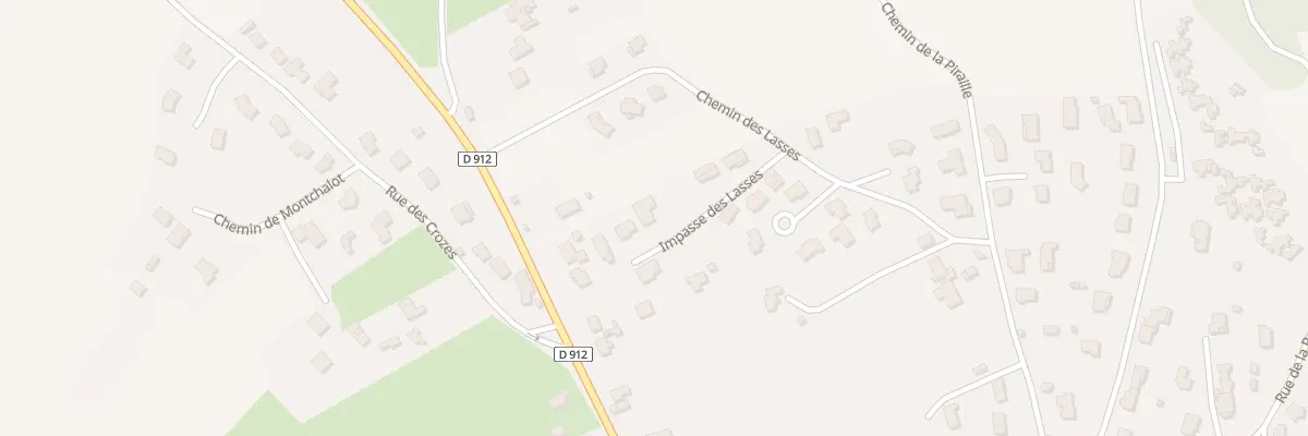 Plan du 4 Imp des Lasses à Vieille-Brioude