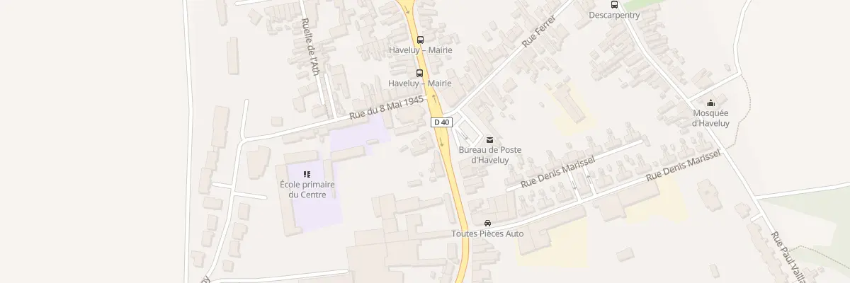 Plan du 107 Rue Jean Jaurès à Haveluy