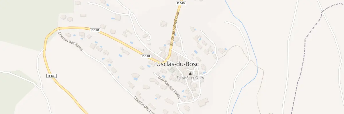 Plan du 3 Pl du Grand Chemin à Usclas-du-Bosc