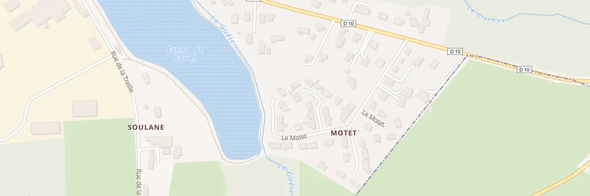 Plan du 38 Motet à Ravel