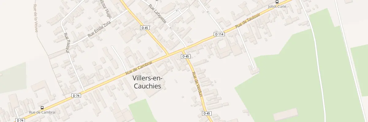 Plan du 2 Rue de Verdun à Villers-en-Cauchies