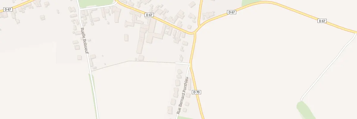 Plan du 30 Rue Bernard Ponthieu à Fonsomme