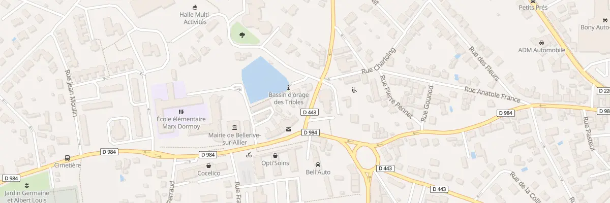 Plan du 6 Pl de l’Eglise à Bellerive-sur-Allier