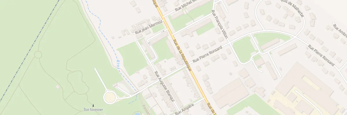 Plan du 199 Rue de la République à Caudry