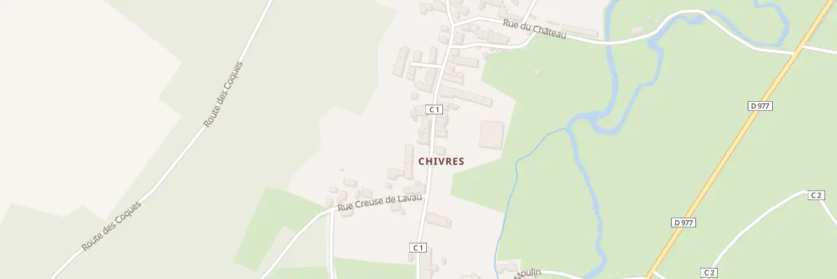Plan du 156 Chivres à Courcelles