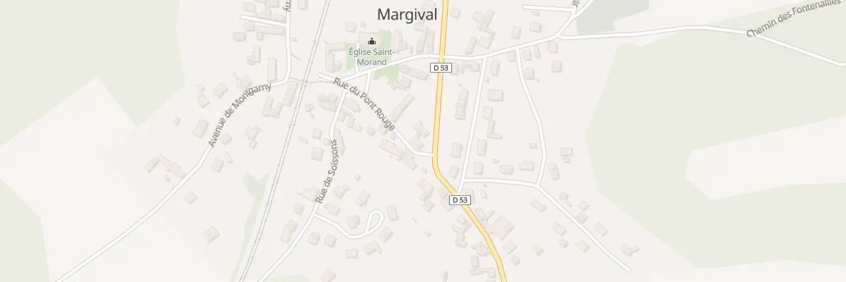 Plan du 4 Rue du Pont Rouge à Margival