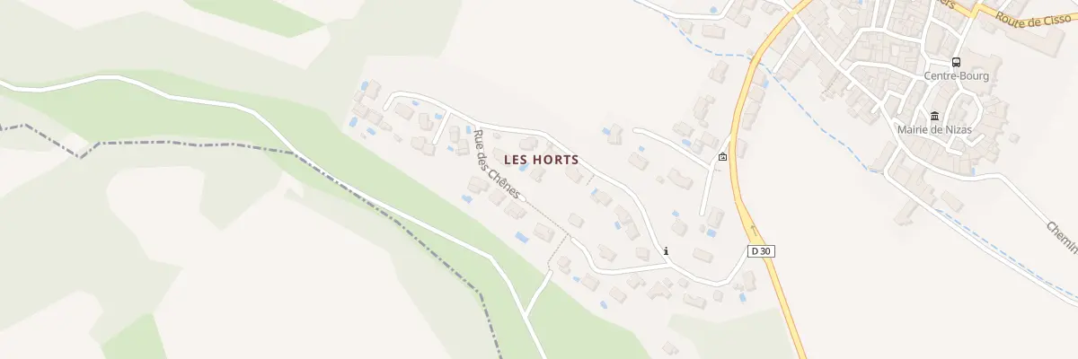 Plan du 5 Rue des Chenes à Nizas
