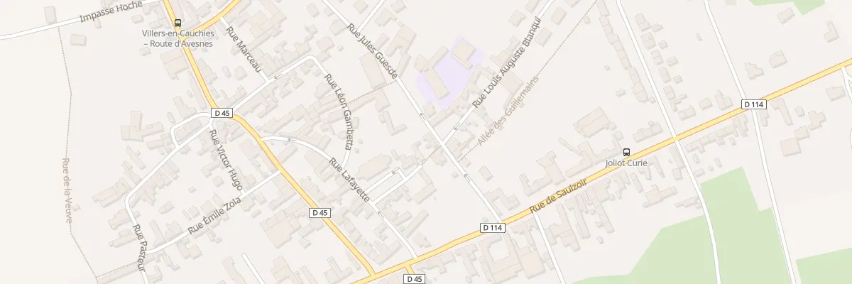 Plan du 3 Rue Jules Guesde à Villers-en-Cauchies