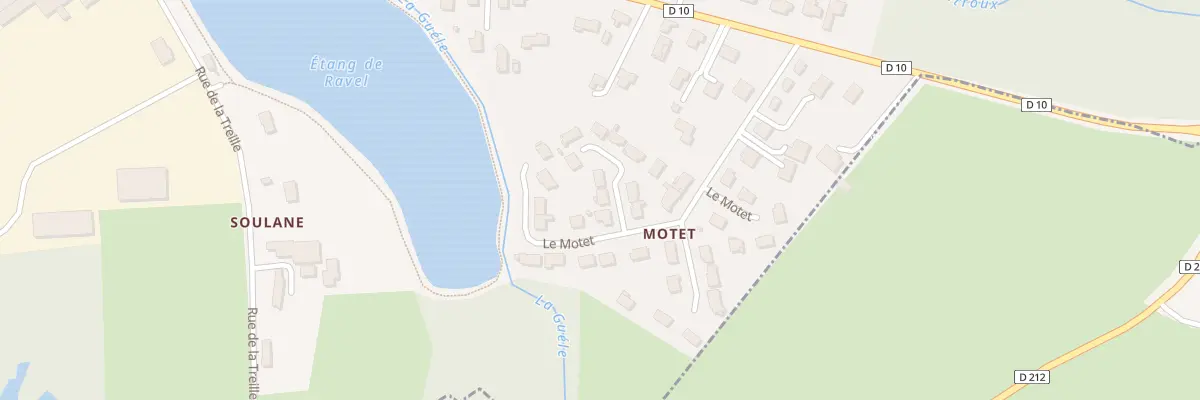 Plan du 36 Motet à Ravel