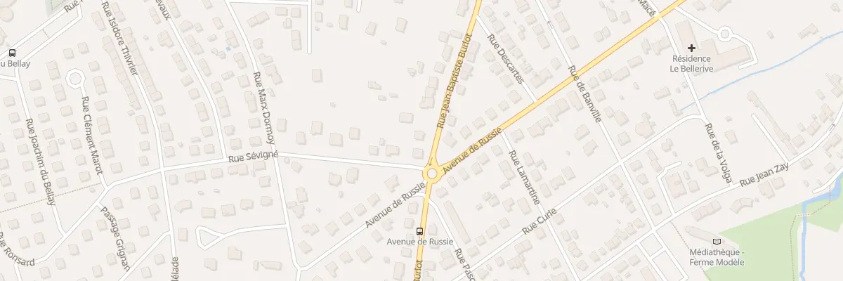 Plan du 26 Rue Jean Baptiste Burlot à Bellerive-sur-Allier